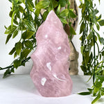 Rose Quartz Flame Gemstone Freeform - RPS520