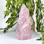 Rose Quartz Flame Gemstone Freeform - RPS520