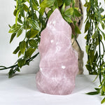 Rose Quartz Flame Gemstone Freeform - RPS520