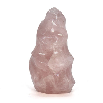 Rose Quartz Flame Gemstone Freeform - RPS521