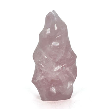Rose Quartz Flame Gemstone Freeform - RPS522