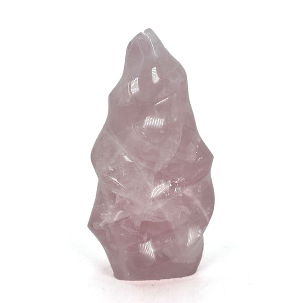 Rose Quartz Flame Gemstone Freeform - RPS522