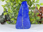 Natural Lapis Lazuli Freeform Polished Deep Blue Standing Crystal Stone - RPS535