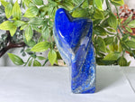 Natural Lapis Lazuli Polished Freeform Stone Premium Deep Blue Crystal Decor Accent - RPS544