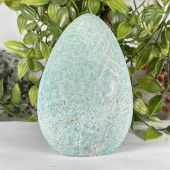 Natural Polished Amazonite Crystal Freeform - Gem Avenue Retail