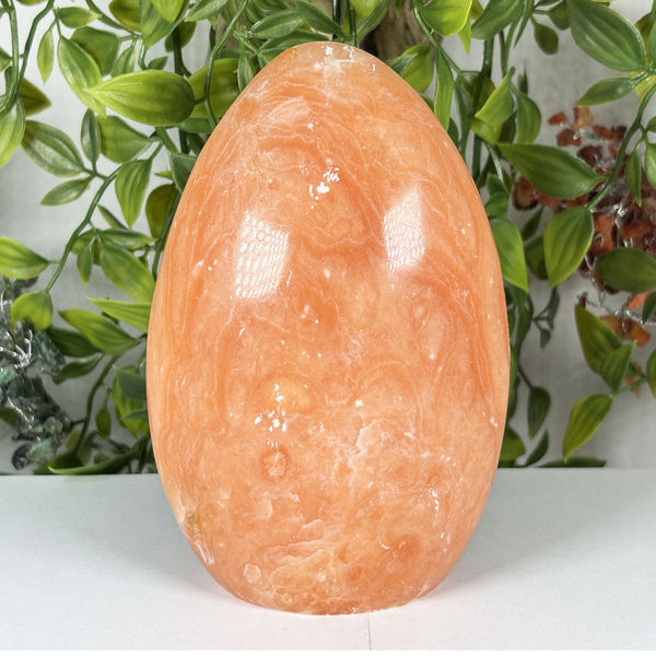 Orange Calcite Crystal Freeform -  Gem Avenue Wholesale