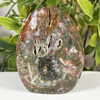 Sea Jasper Gemstone Freeform - Gem Avenue Wholesale