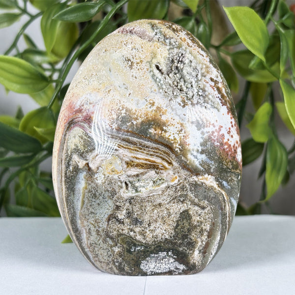 Sea Jasper Gemstone Freeform - Gem Avenue Wholesale