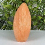 Natural Orange Calcite Freeform Crystal 5.5