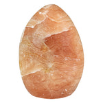 Natural Orange Calcite Freeform Crystal 5.75
