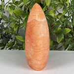 Natural Orange Calcite Freeform Crystal 5.75