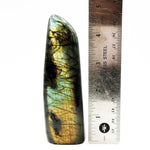 Natural Labradorite Freeform Crystal from Madagascar 4.5