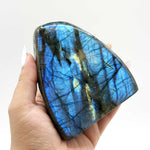 Natural Labradorite Freeform Crystal from Madagascar 3.5
