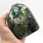 Natural Labradorite Freeform Crystal from Madagascar 3.5