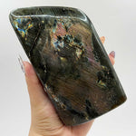 Natural Labradorite Freeform Crystal 5.5