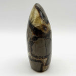 Natural Septarian Freeform Polished Crystal from Madagascar 3.75