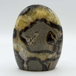 Natural Septarian Freeform Polished Crystal from Madagascar 3.75