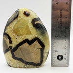 Natural Septarian Freeform Polished Crystal from Madagascar 3.75