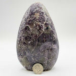 Natural Purple Lepidolite Freeform Polished Gemstone 6