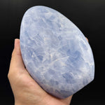 Natural Blue Celestite Freeform Polished Gemstone 4.75