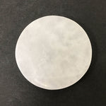 Natural Selenite Circle Charging Plate