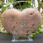 Pink Amethyst Heart 6