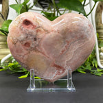 Pink Amethyst Gemstone Heart - RSH303