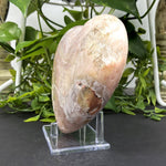 Pink Amethyst Gemstone Heart - RSH303