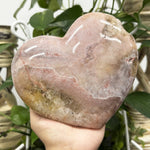 Pink Amethyst Gemstone Heart - RSH303