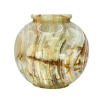Green Onyx Gemstone Vase - RSH325