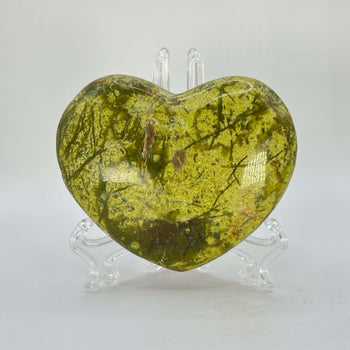 Green Opal Heart Crystal - RSH337