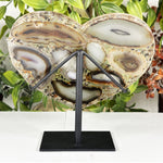 Agate Gemstone Heart - RSH338