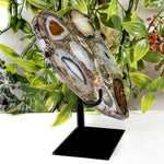 Agate Crystal Gemstone Heart - RSH344