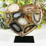 Agate Gemstone Heart - RSH346