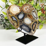 Agate Gemstone Heart - RSH346