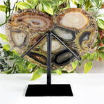 Agate Gemstone Heart - RSH346