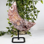 Pink Amethyst Gemstone Moon - RSH348