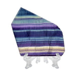 Natural Rainbow Fluorite Healing Stone Crystal Slab for Meditation, Energy, and Home Decor - RSL072