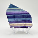 Natural Rainbow Fluorite Healing Stone Crystal Slab for Meditation, Energy, and Home Decor - RSL072