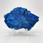Natural Azurite Malachite Crystal Slab Polished Stone for Energy, Focus, Meditation & Home or Office Display – RSL081