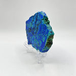 Natural Azurite Malachite Crystal Slab Polished Stone for Energy, Focus, Meditation & Home or Office Display – RSL081