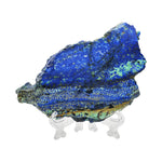 Natural Azurite Malachite Crystal Slab Polished Stone for Energy, Focus, Meditation & Home Display – RSL083