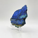 Natural Azurite Malachite Crystal Slab Polished Stone for Energy, Focus, Meditation & Home Display – RSL083