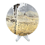 Polished Round Picture Jasper Slab Natural Scenic Pattern - RSL105