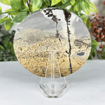 Polished Round Picture Jasper Slab Natural Scenic Pattern - RSL105