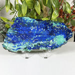 Azurite Malachite Crystal Slab - RSL123