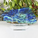 Azurite Malachite Crystal Slab - RSL123