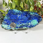 Azurite Malachite Crystal Slab - RSL123