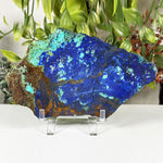 Azurite Malachite Crystal Slab - RSL124