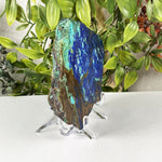 Azurite Malachite Crystal Slab - RSL124